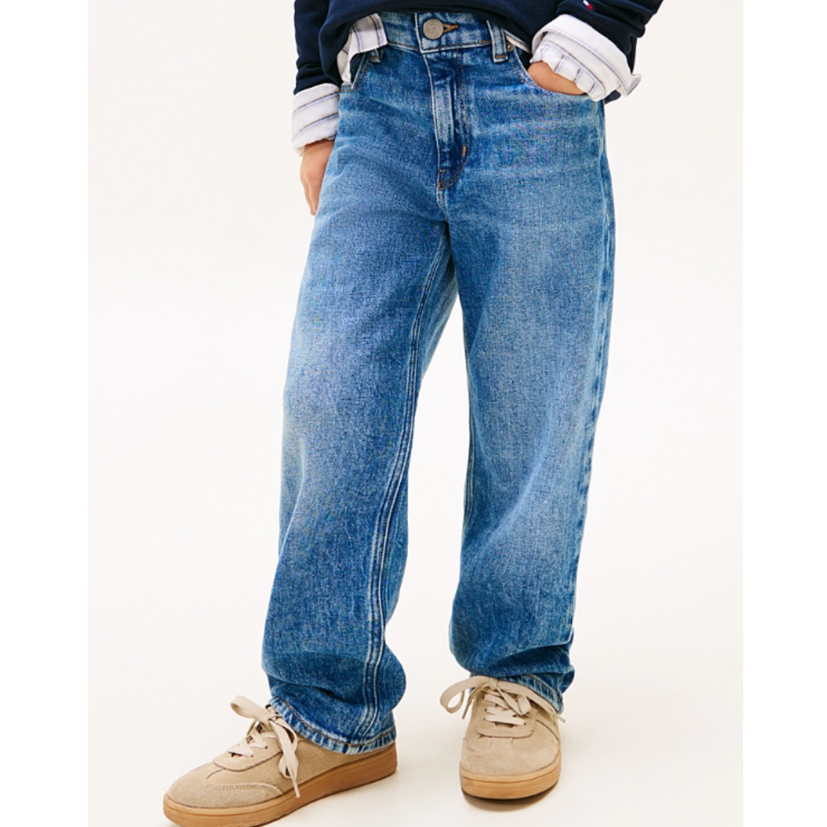 Tommy Hilfiger - Heritage Flag Baggy Worker Jeans