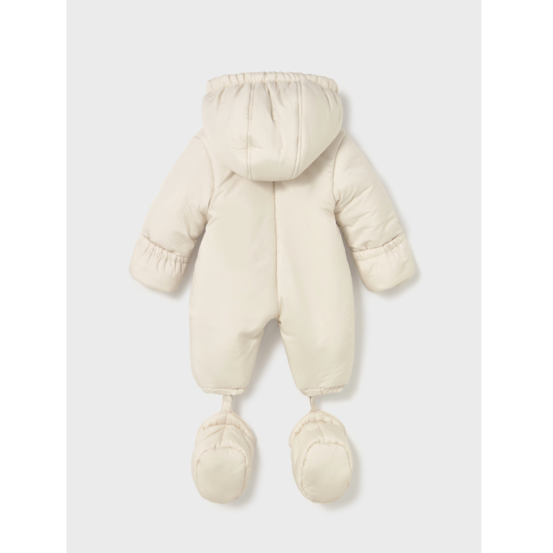 Mayoral - Beige Newborn Romper Suit