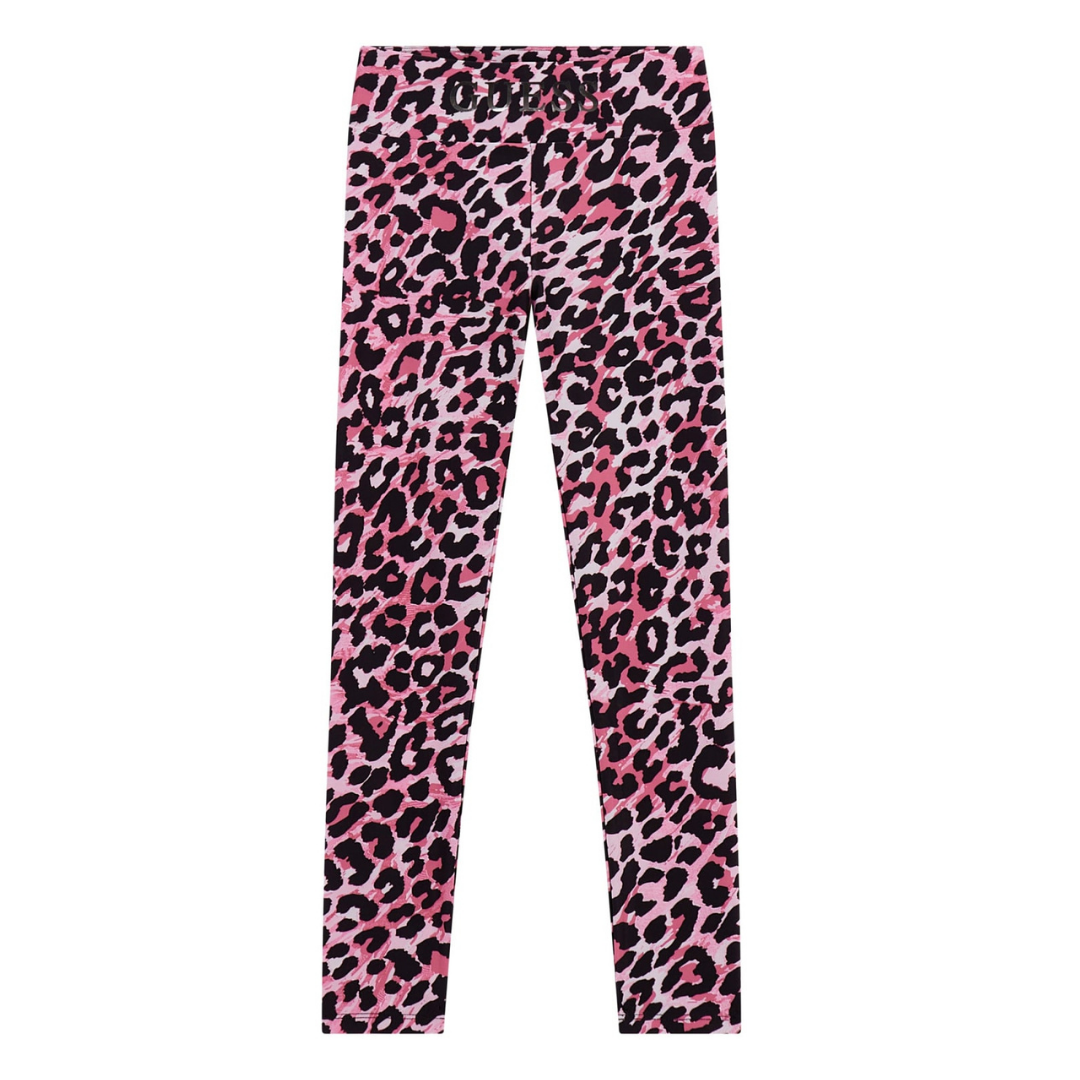 Guess - Pink Leopard Legging