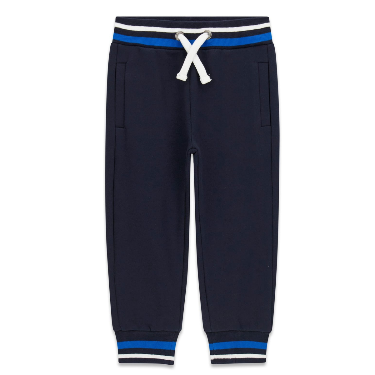 Guess - Blue Lined Cotton Trackpant