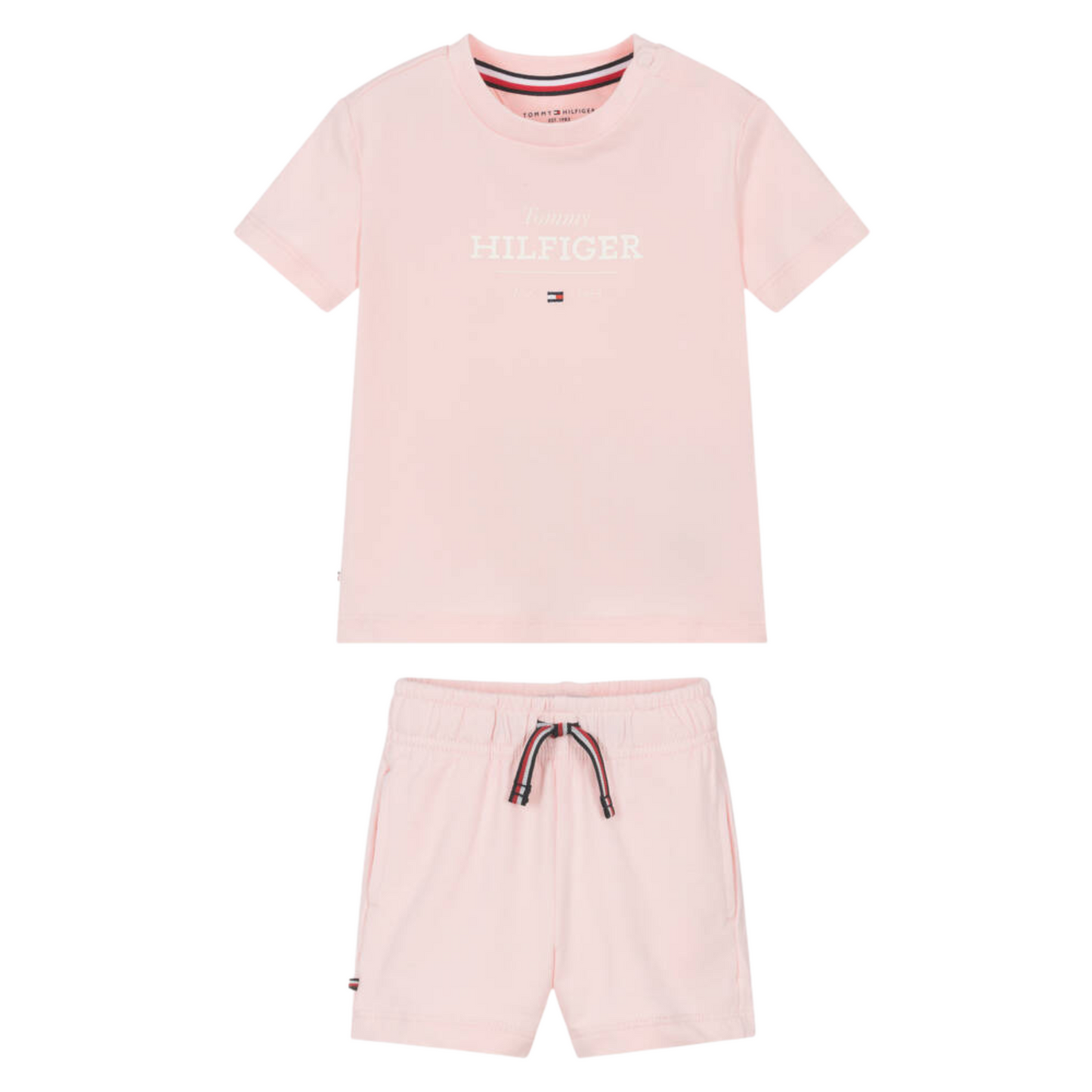 Tommy Hilfiger - Cotton Pink Girls Set