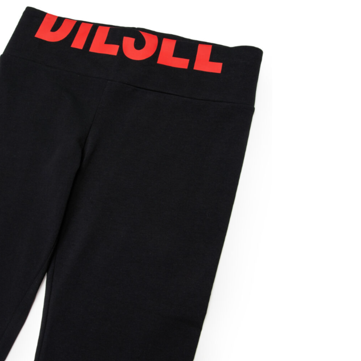 DIESEL - Red Letters Logo Legging
