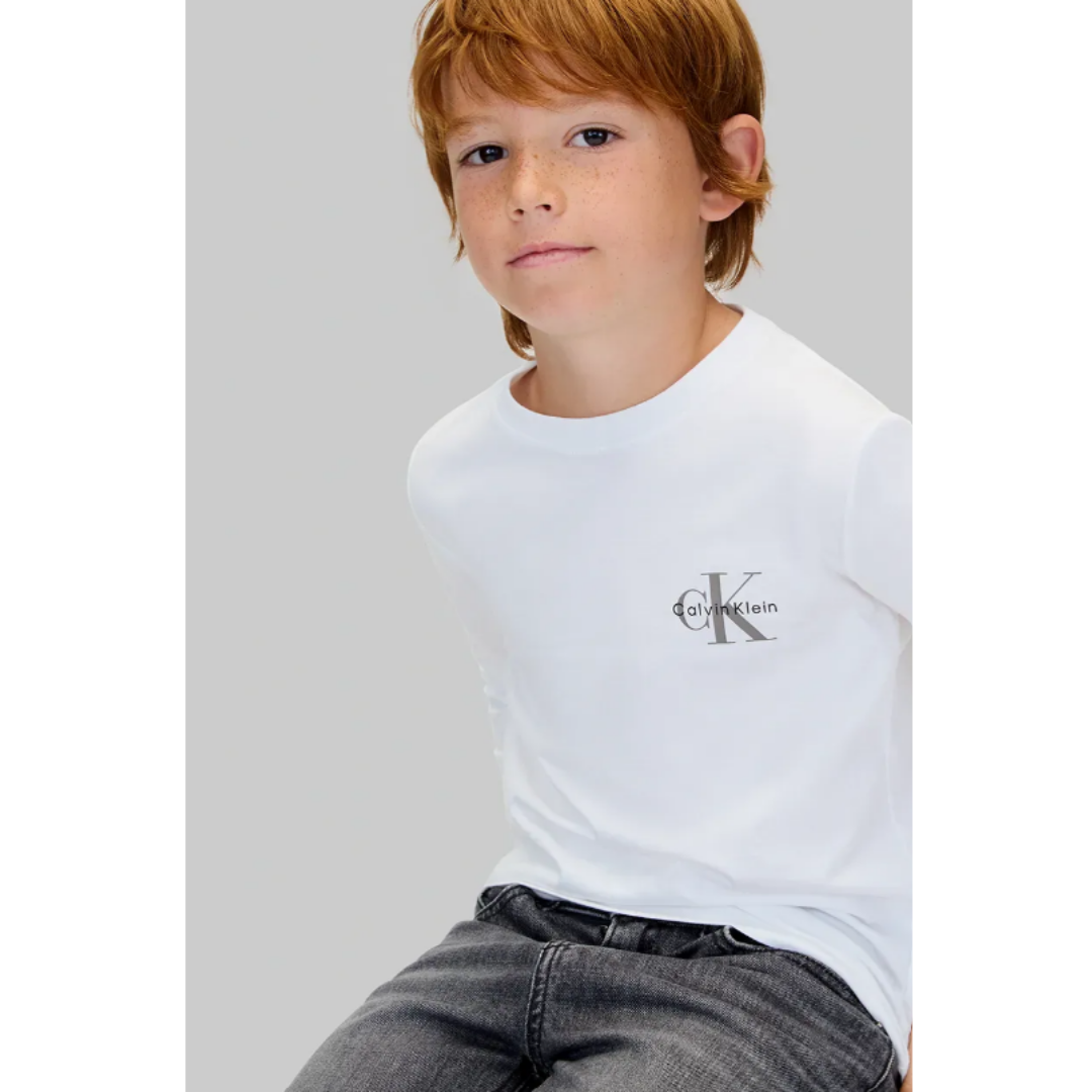 Calvin Klein - Unisex White CK Top