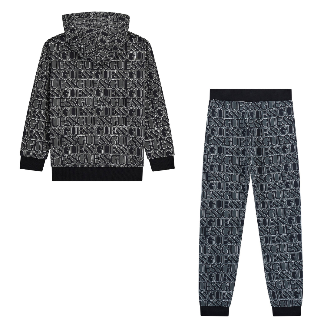 Guess - Black GUESS Everywhere Tracksuit