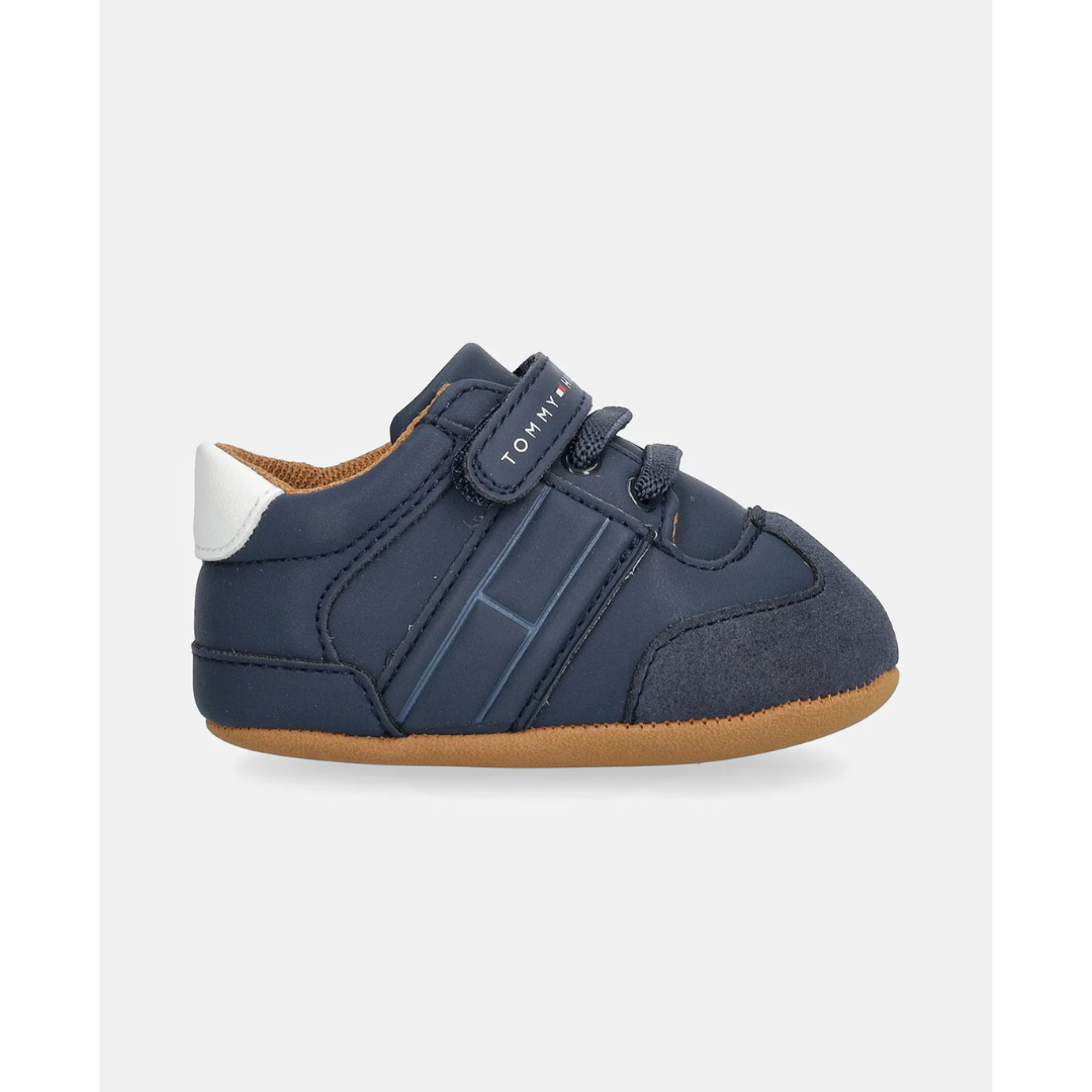 Tommy Hilfiger - Blue Low Cut Velcro Soft Shoes