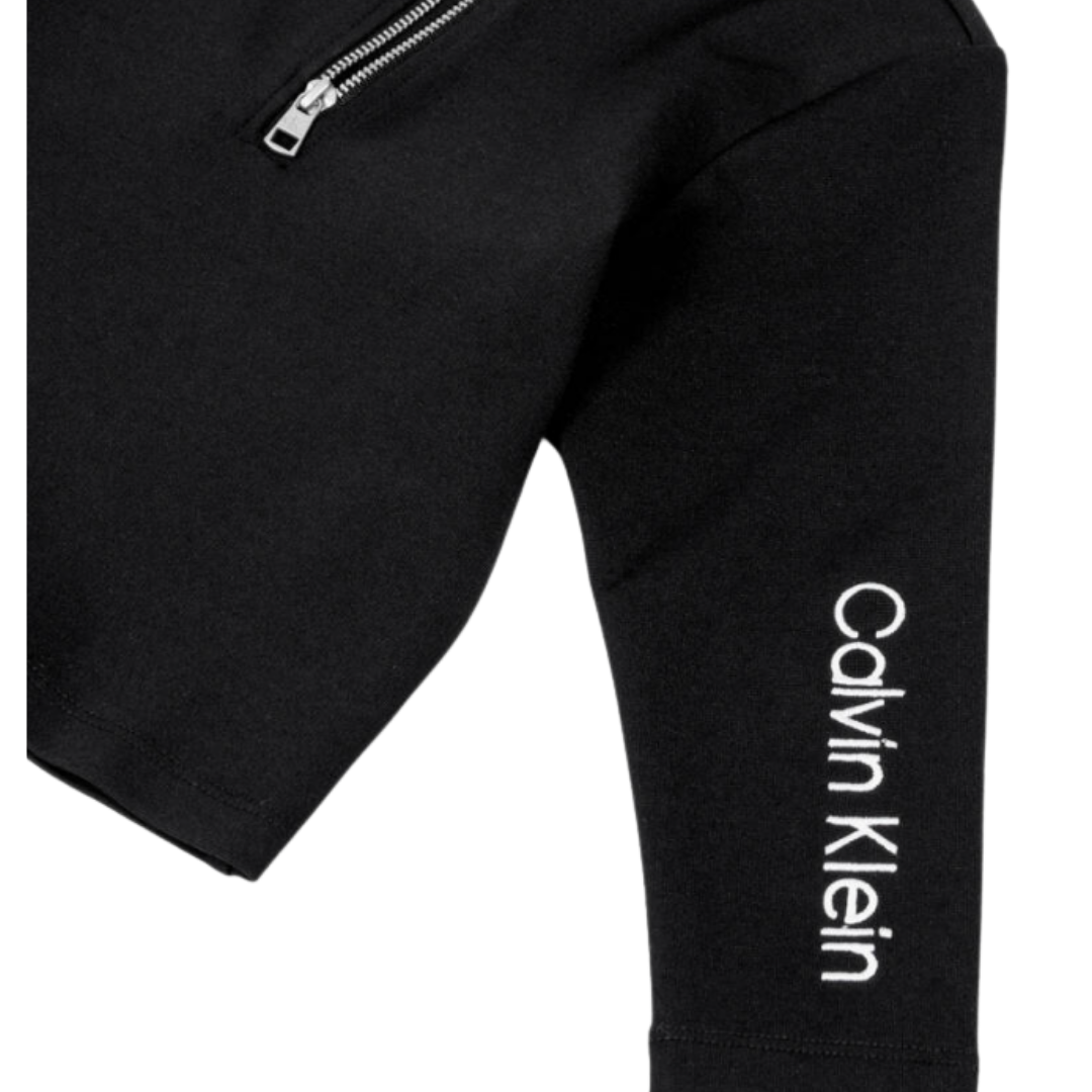 Calvin Klein - Black Zip CK Top