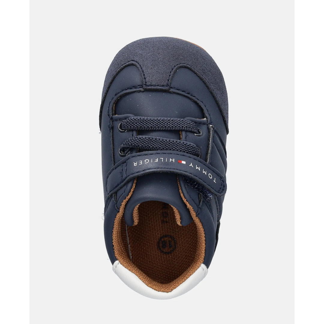 Tommy Hilfiger - Blue Low Cut Velcro Soft Shoes
