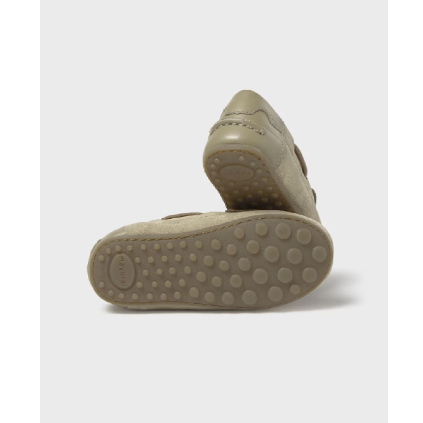 Mayoral - Beige Suede Moccasins