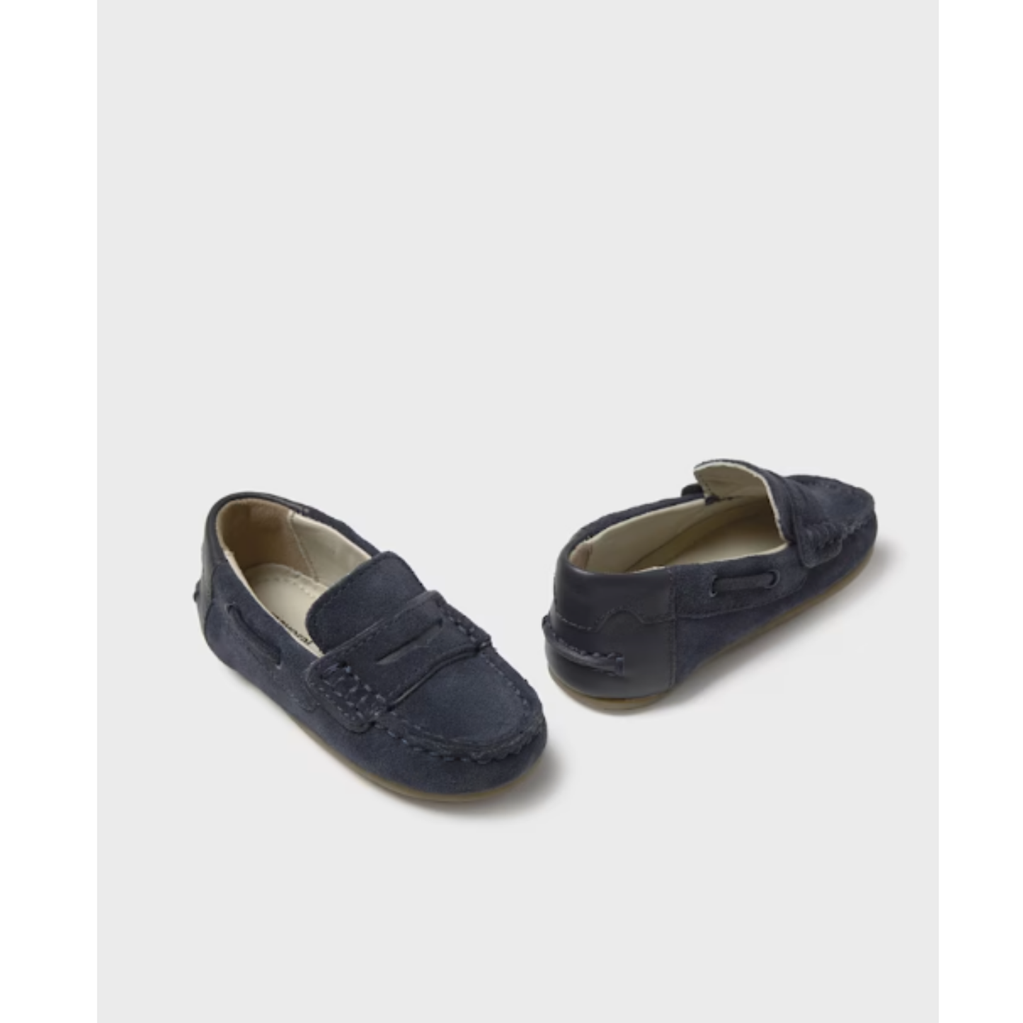 Mayoral - Blue Suede Moccasins