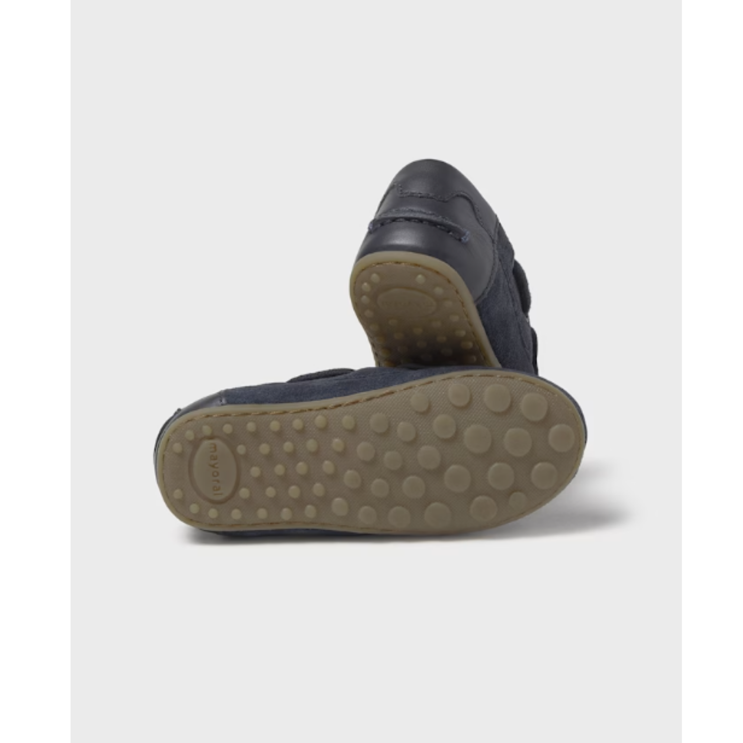 Mayoral - Blue Suede Moccasins