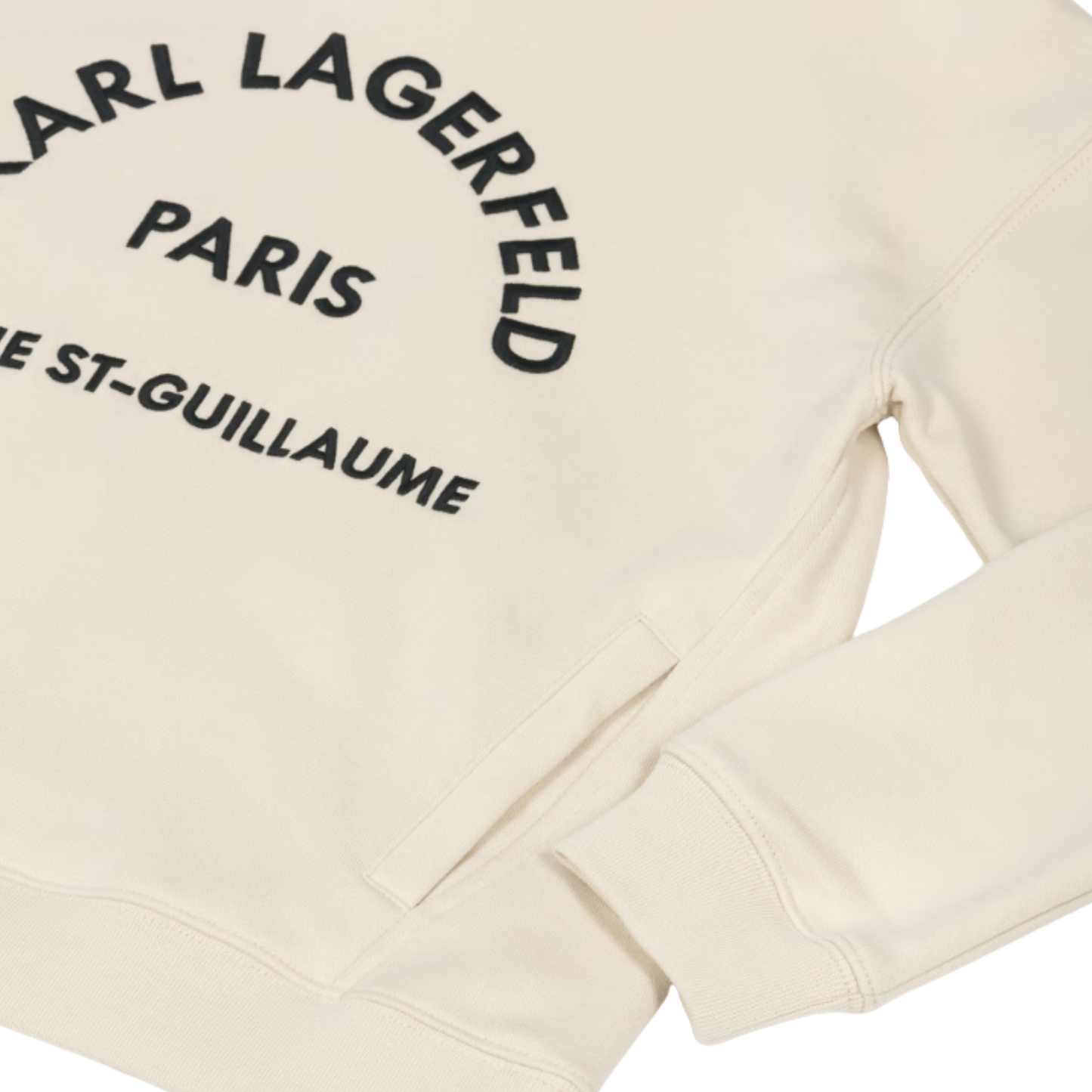 KARL LAGERFELD - Black & Beige KARL Hoodie