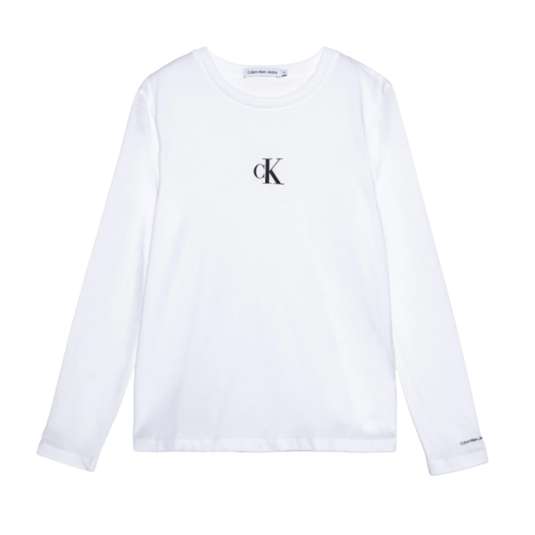 Calvin Klein - White Middle CK Top