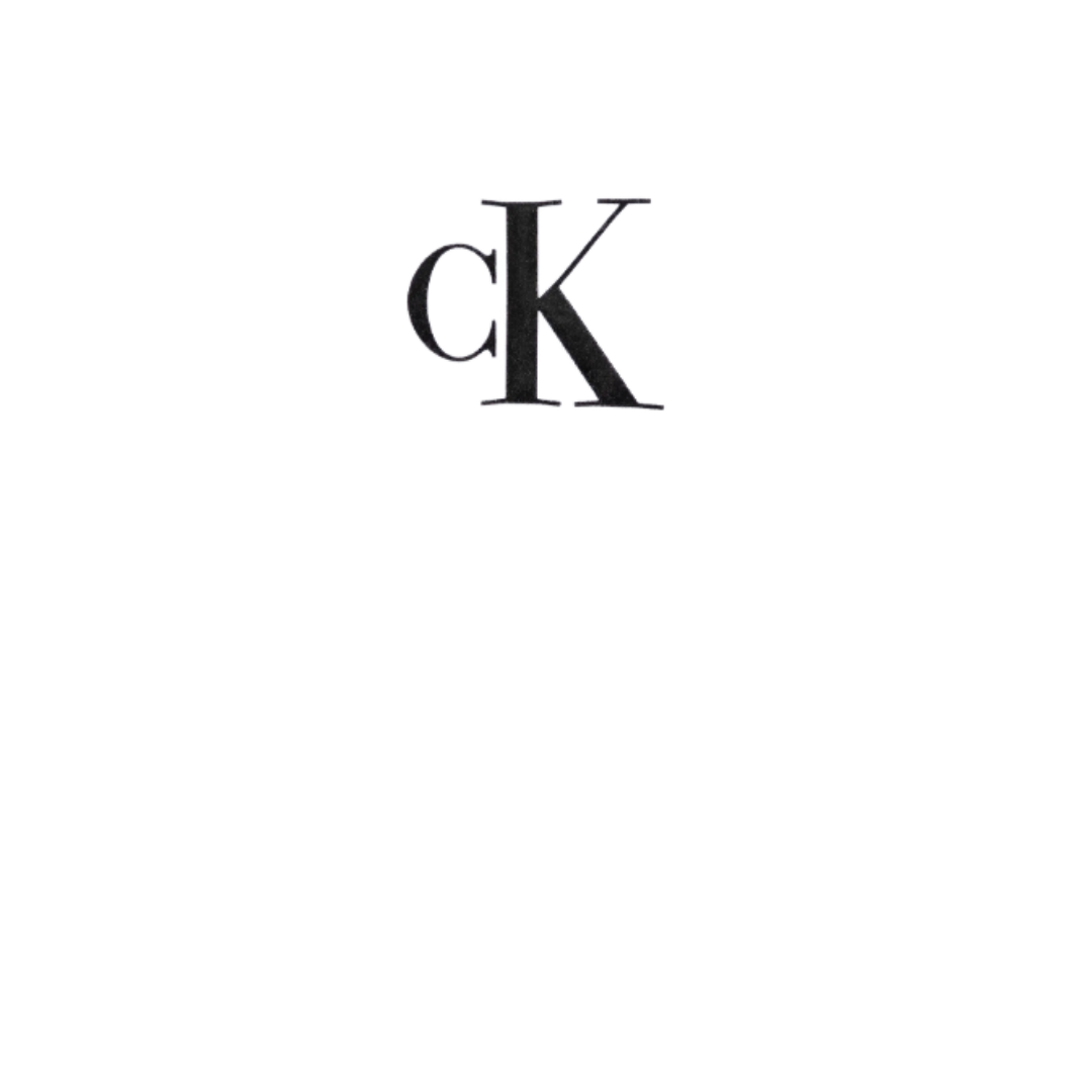 Calvin Klein - White Middle CK Top