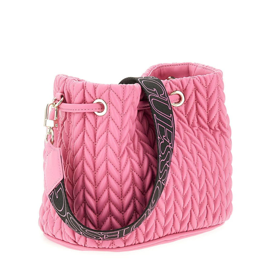 Guess - Fuchsia Stylish Leather Bag
