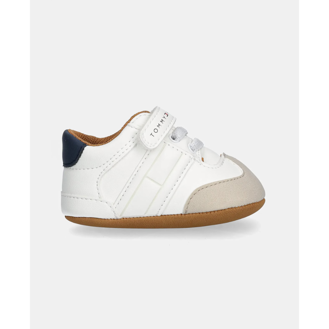 Tommy Hilfiger - White Low Cut Velcro Soft Shoes