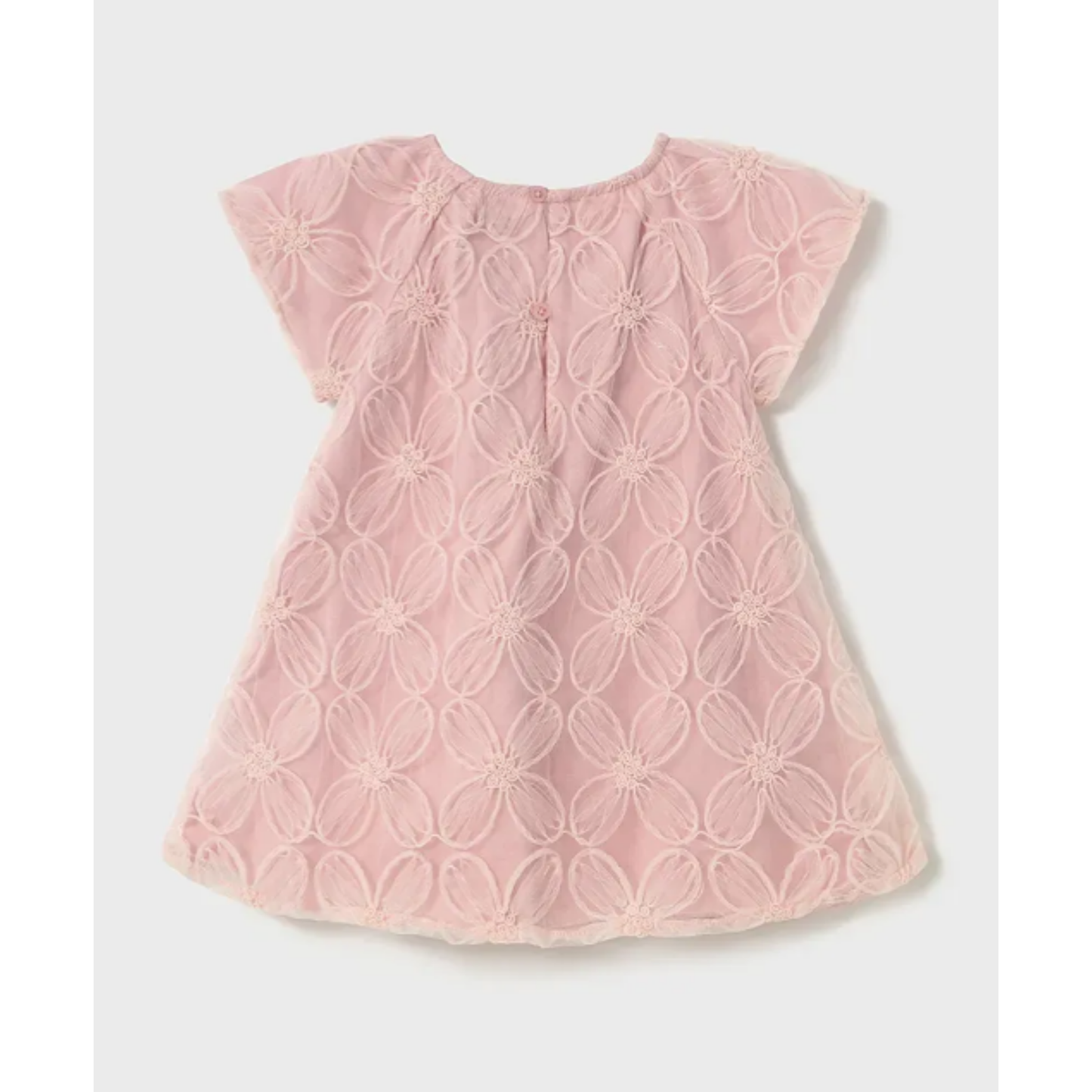 Mayoral - Embroidered Tulle Dress