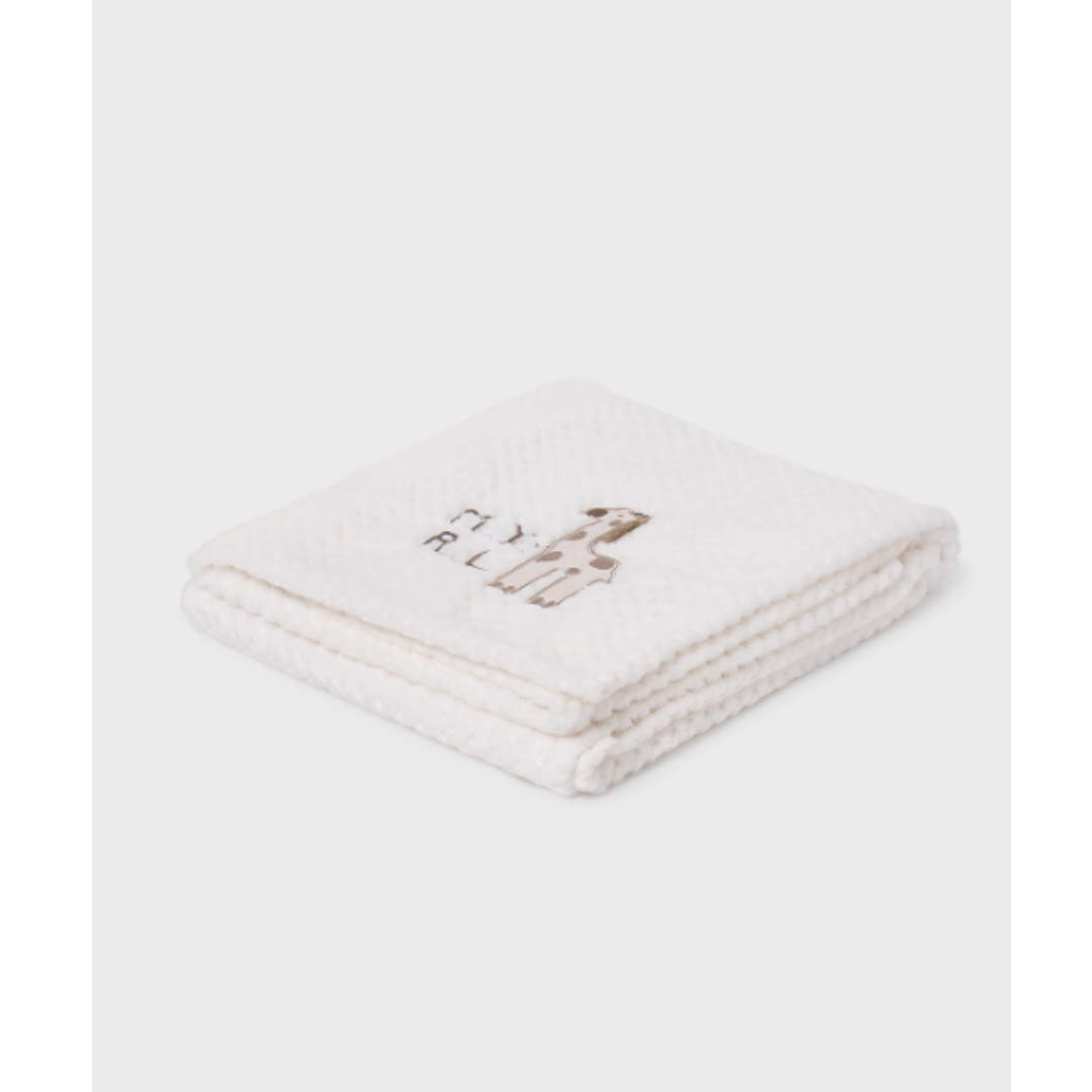 Mayoral - Baby Fur Beige Blanket