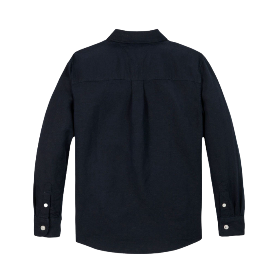 Tommy Hilfiger - Linen Blue Navy Shirt