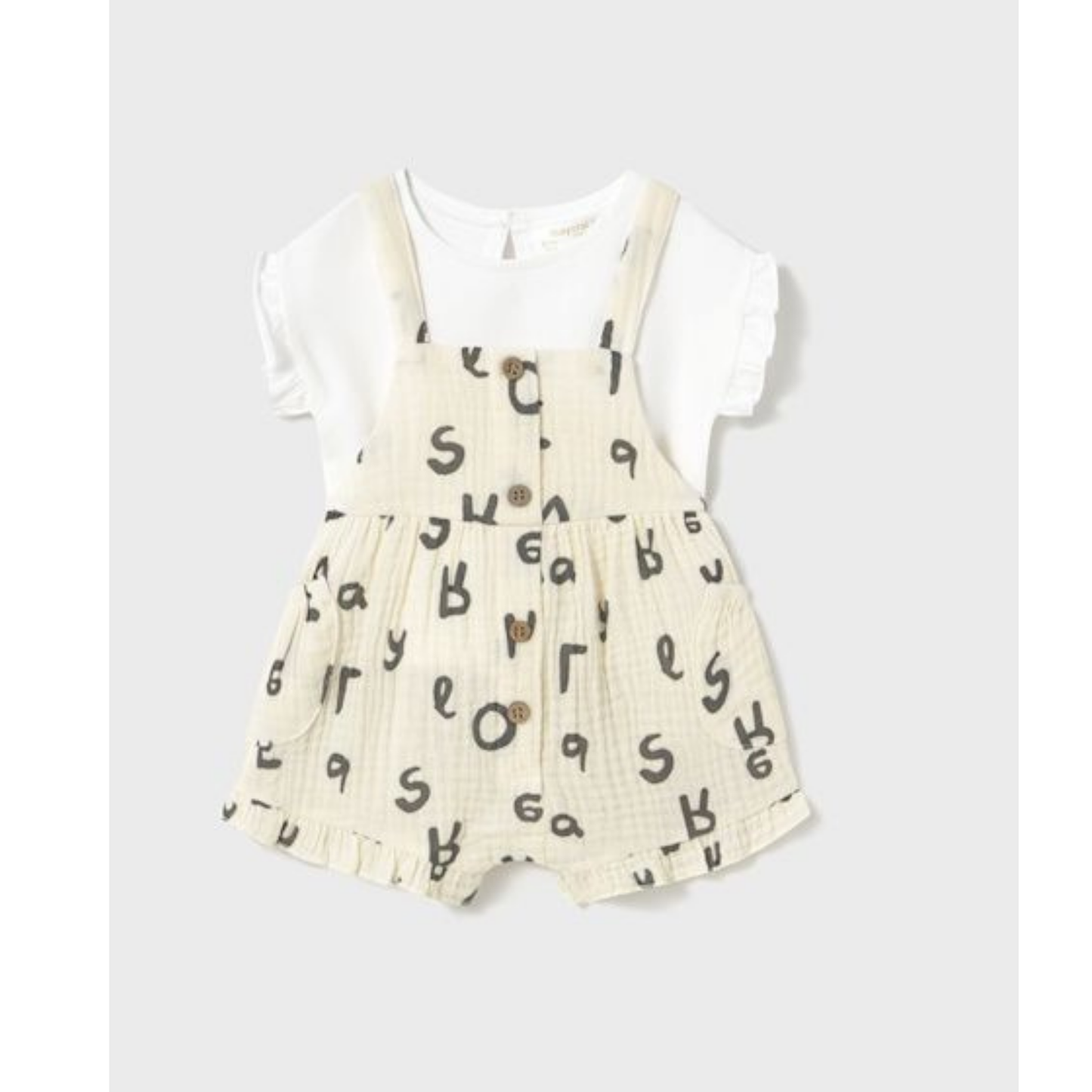 Mayoral - Newborn Jumpsuit and Top Set