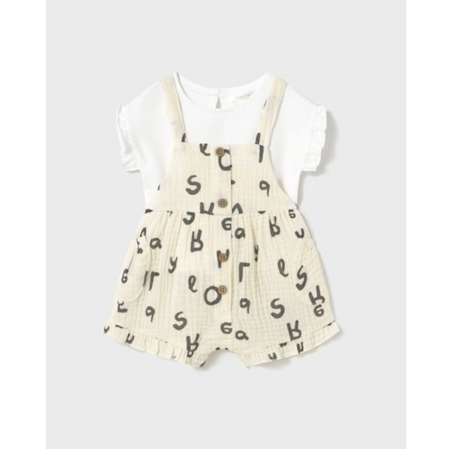 Mayoral - Newborn Jumpsuit and Top Set
