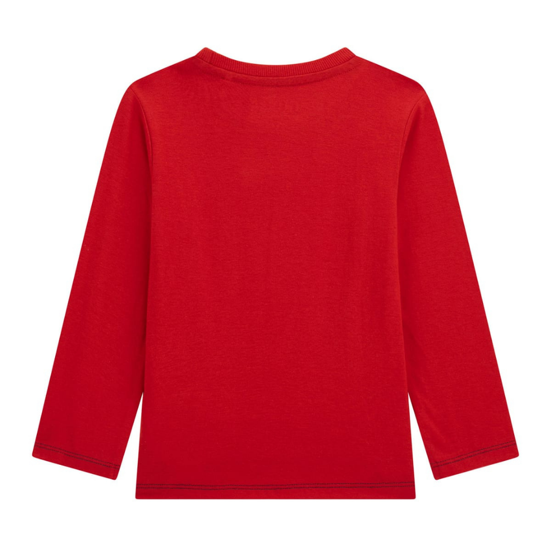 Guess - Red 3D Logo Boys Top
