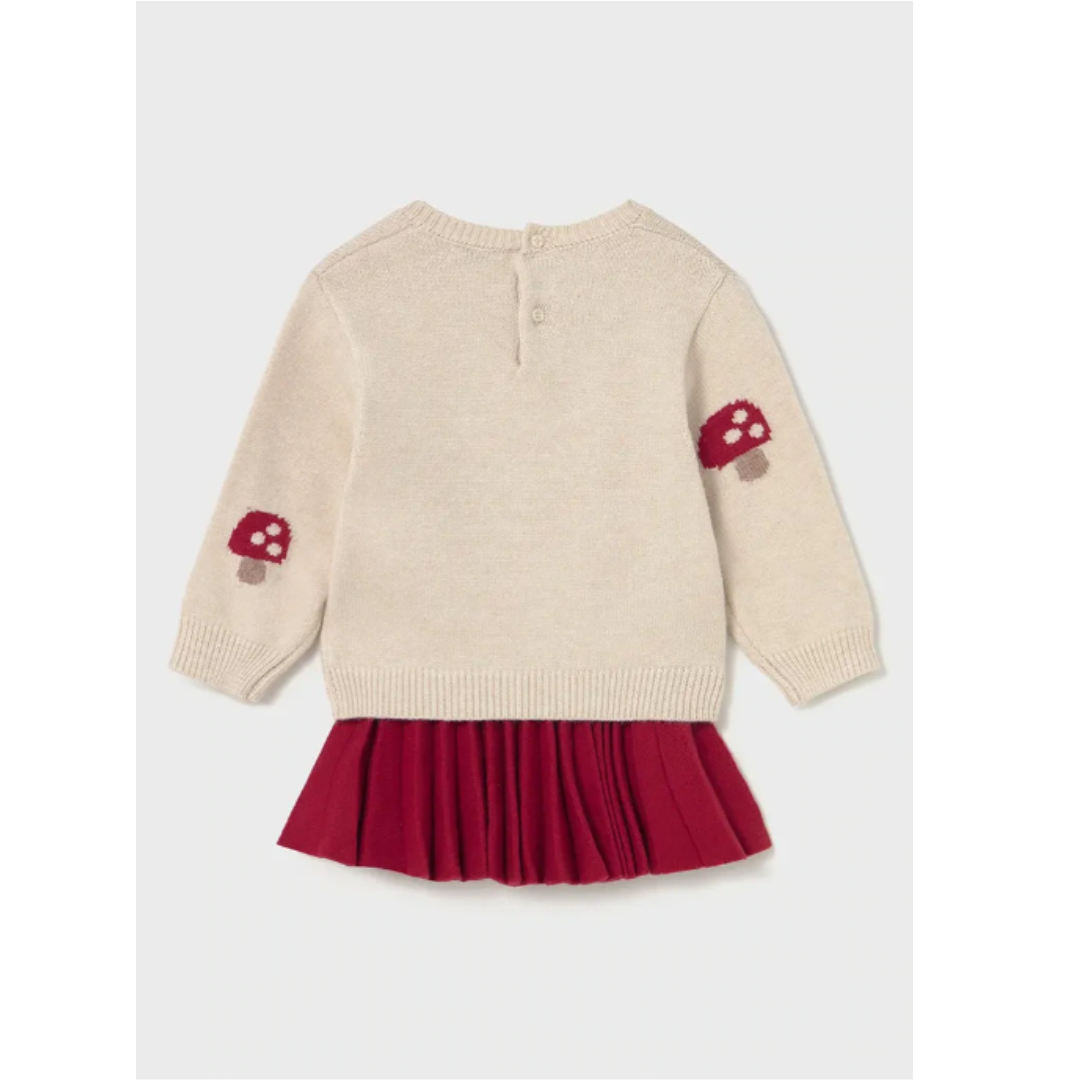Mayoral - Mushroom Jumper & Skirt