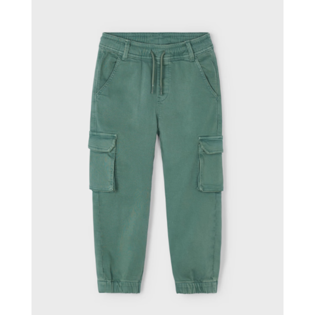 Mayoral - Cargo Mint Trouser
