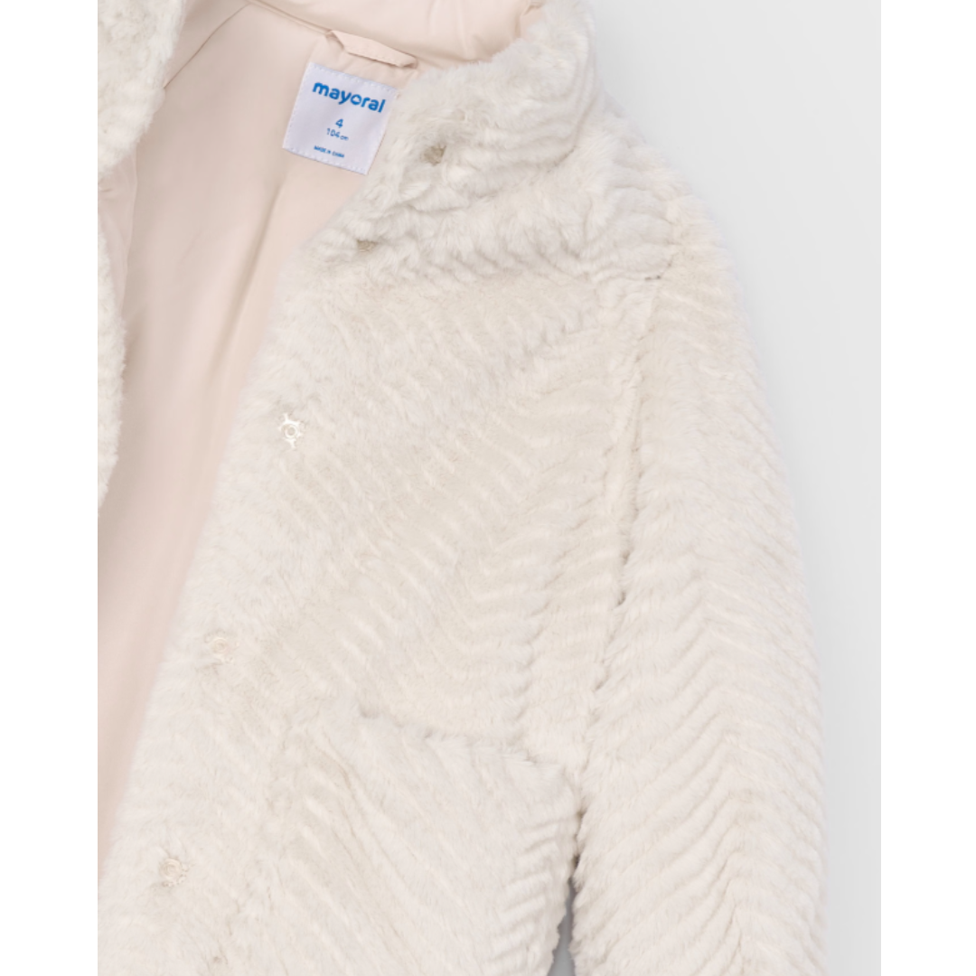 Mayoral - White Girls Fur