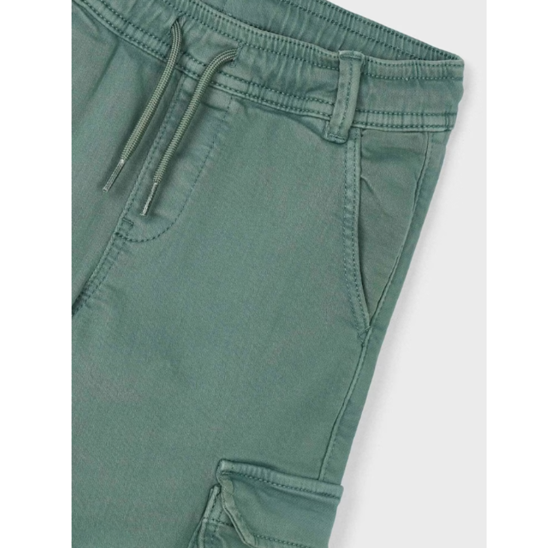 Mayoral - Cargo Mint Trouser