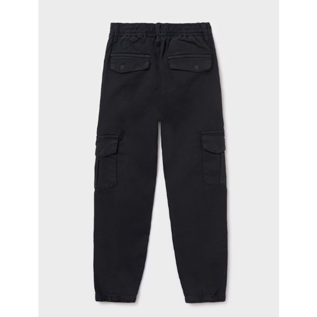 Mayoral - Black Cargo Trouser