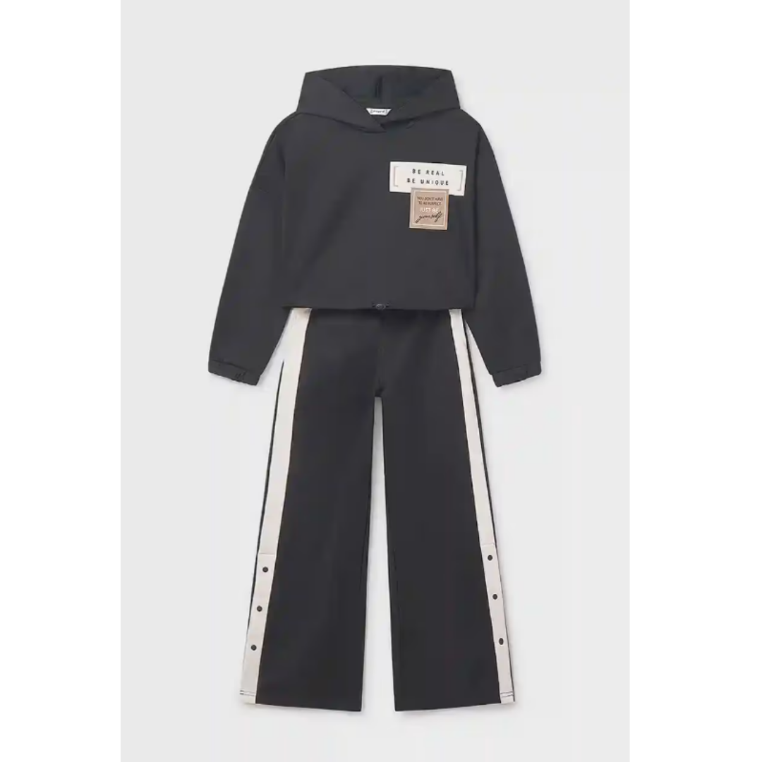 Mayoral - Girls Crop Up & Wide Leg Tracksuit