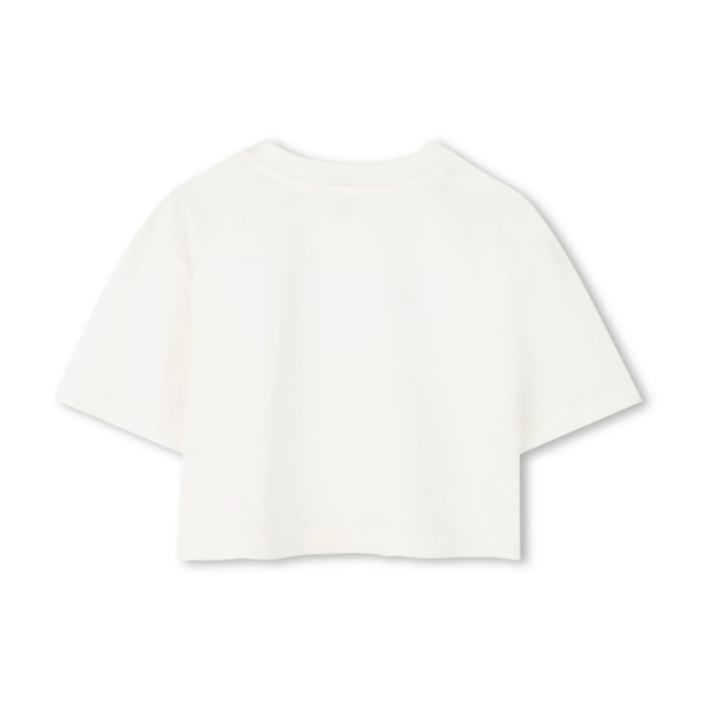 Michael Kors - White Logo Crop Top