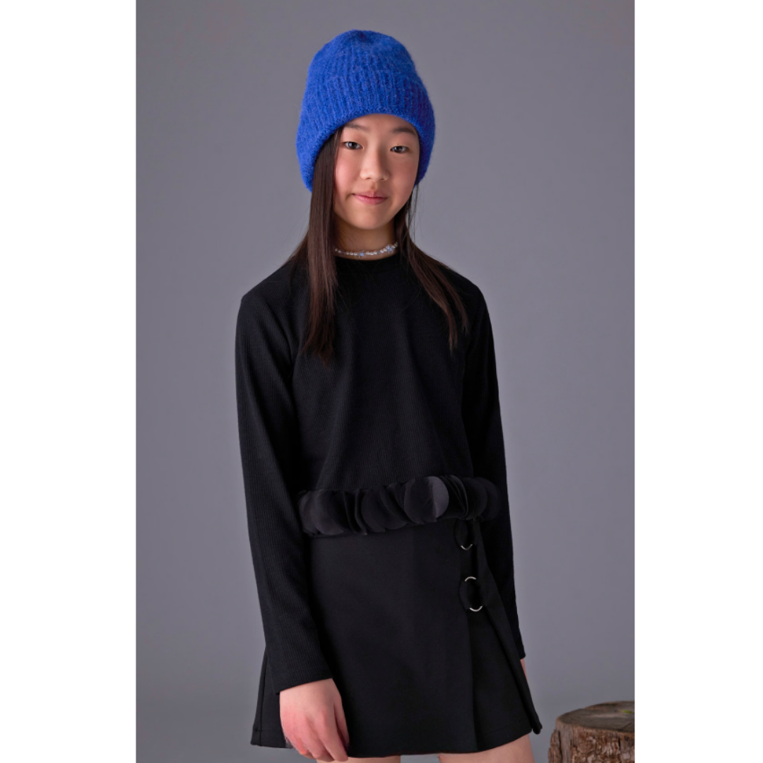Mayoral - Girls Ruffle Hemmed T-Shirt
