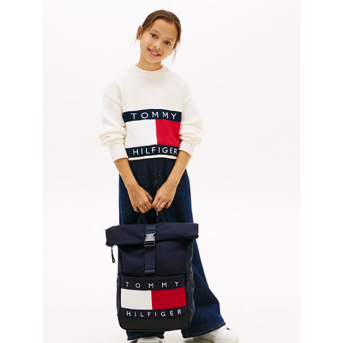 Tommy Hilfiger - Heritage Flag Rollitop Backpack
