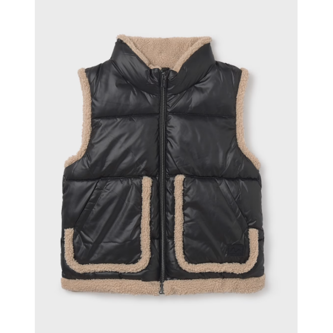 Mayoral - Girls Sheepskin Gilet