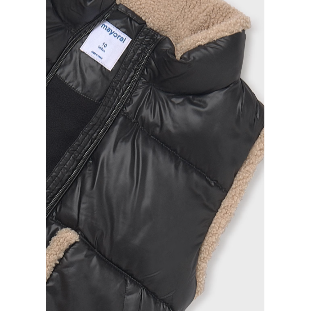 Mayoral - Girls Sheepskin Gilet