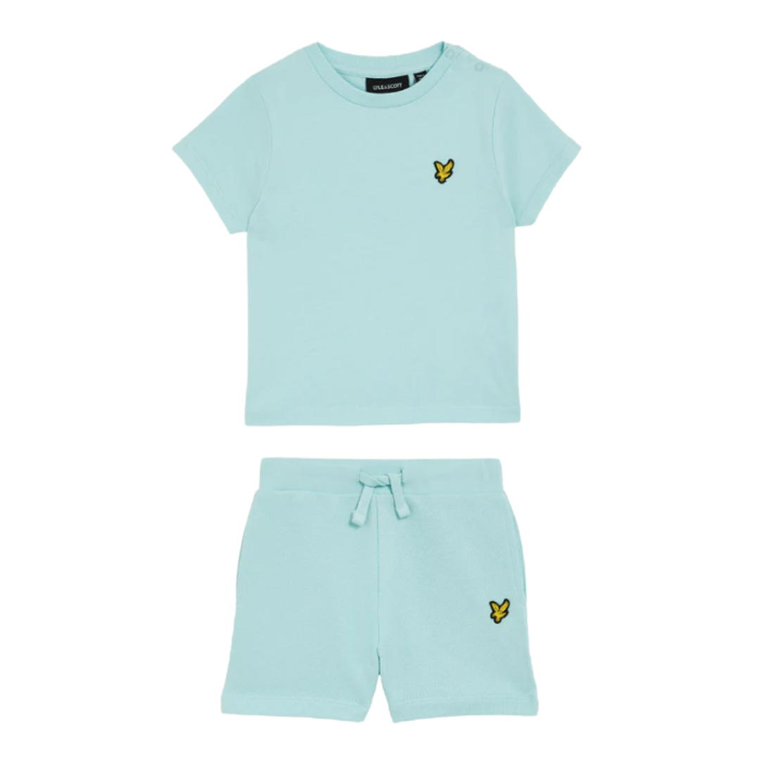 Lyle & Scott - 2 Pieces Boys Light Blue Set