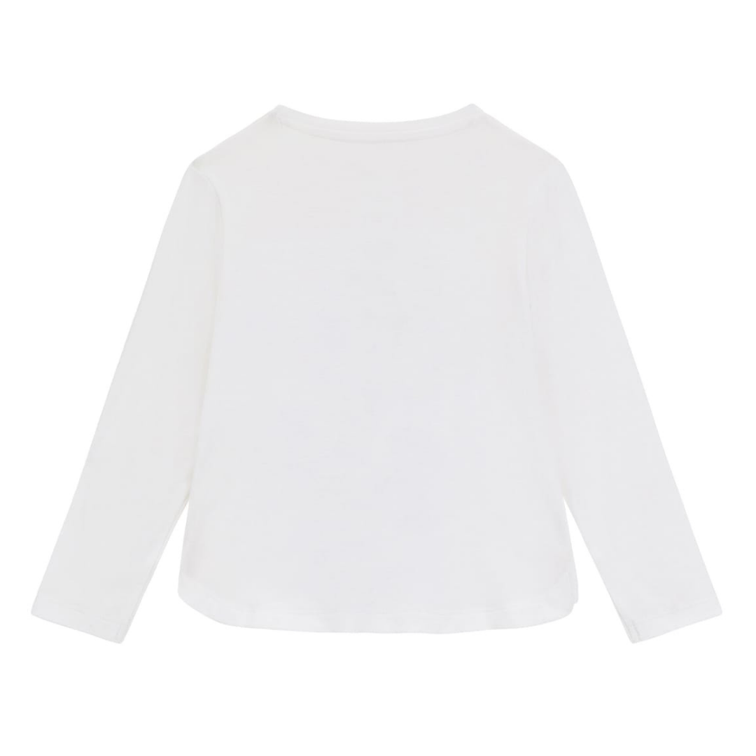 Guess - White Vertical Logo Top