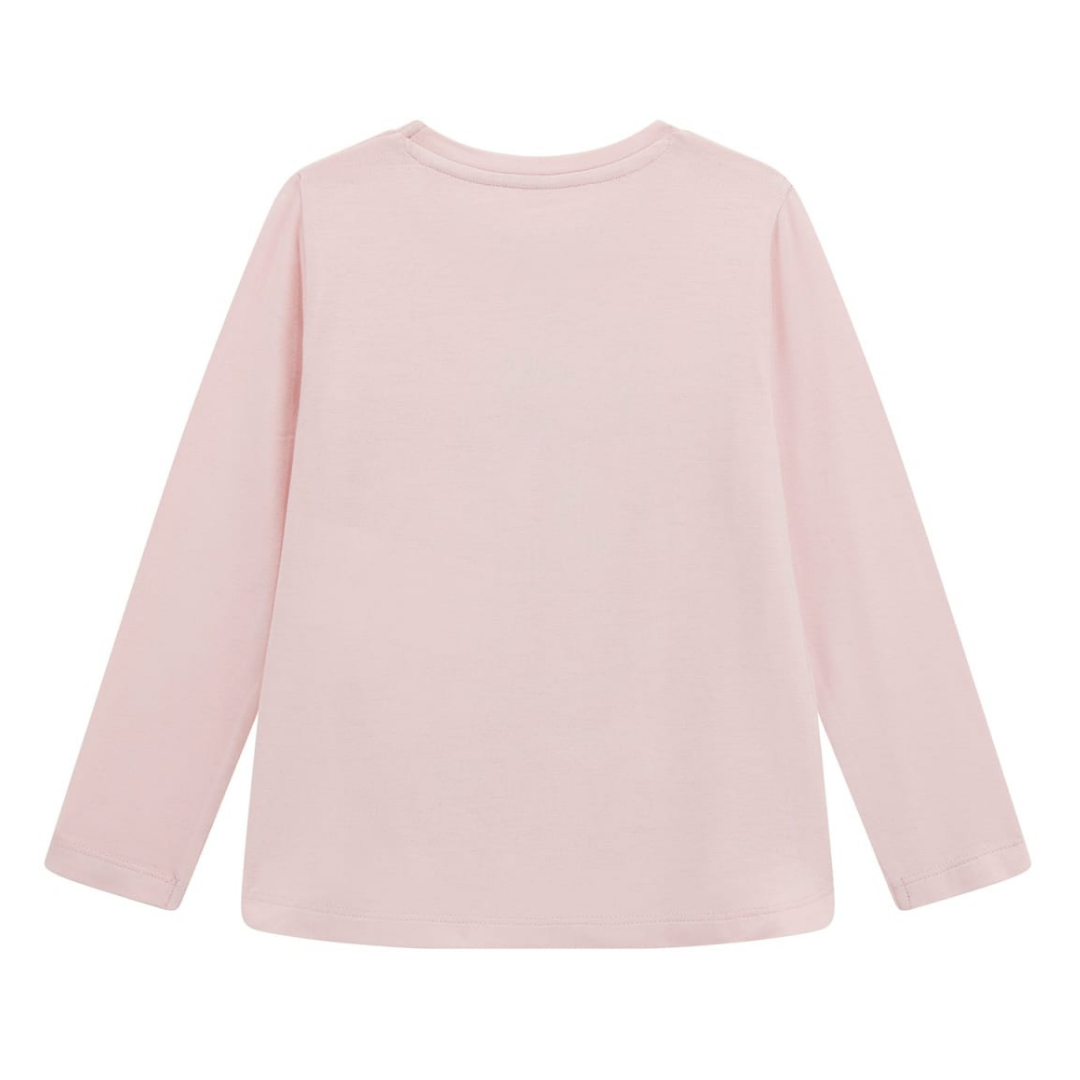 Guess - Pink Vertical Logo Top