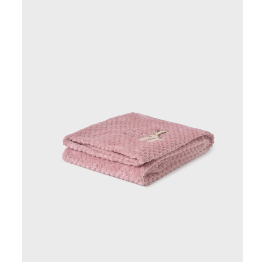 Mayoral - Baby Fur Pink Blanket