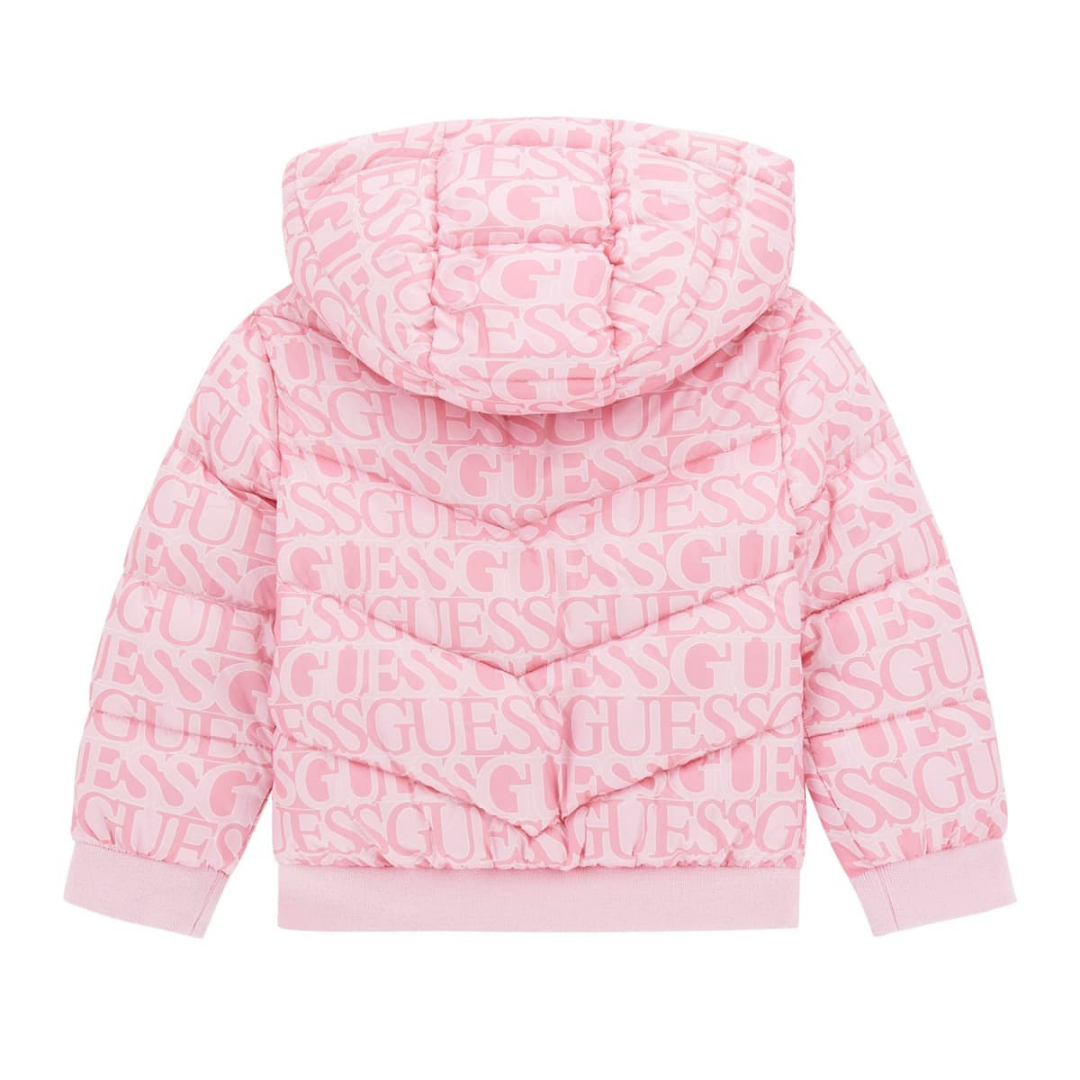 Guess - Pink Girls Bomber Coat