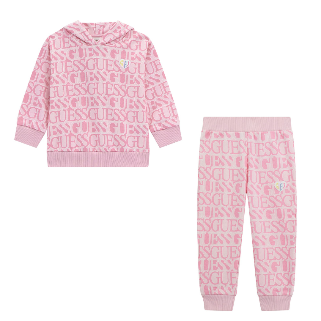 Guess - Pink GUESS Everywhere Tracksuit