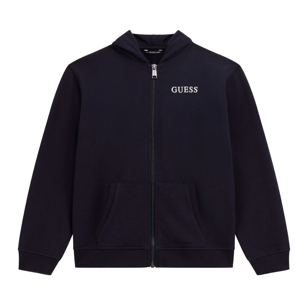Guess - Basic Blue Cotton Jacket