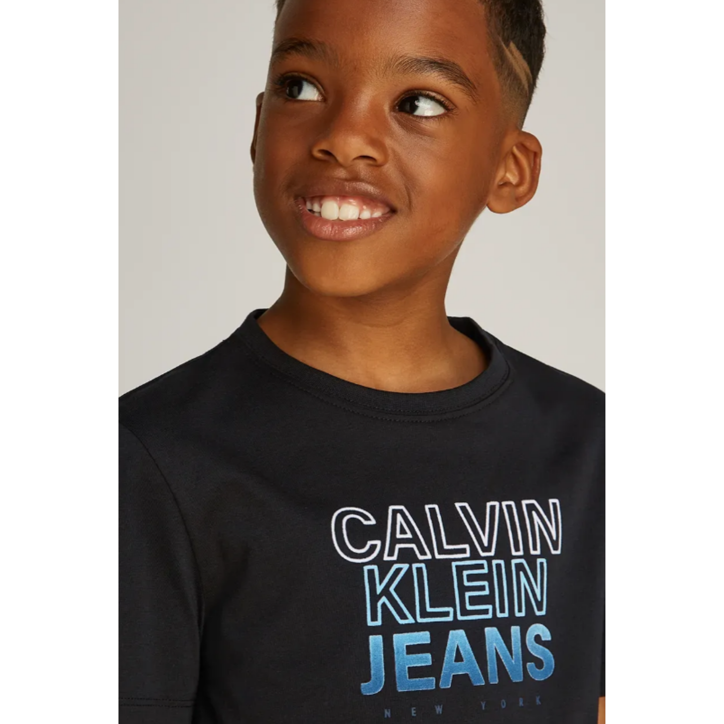 Calvin Klein - Capital Letters Black CK Top