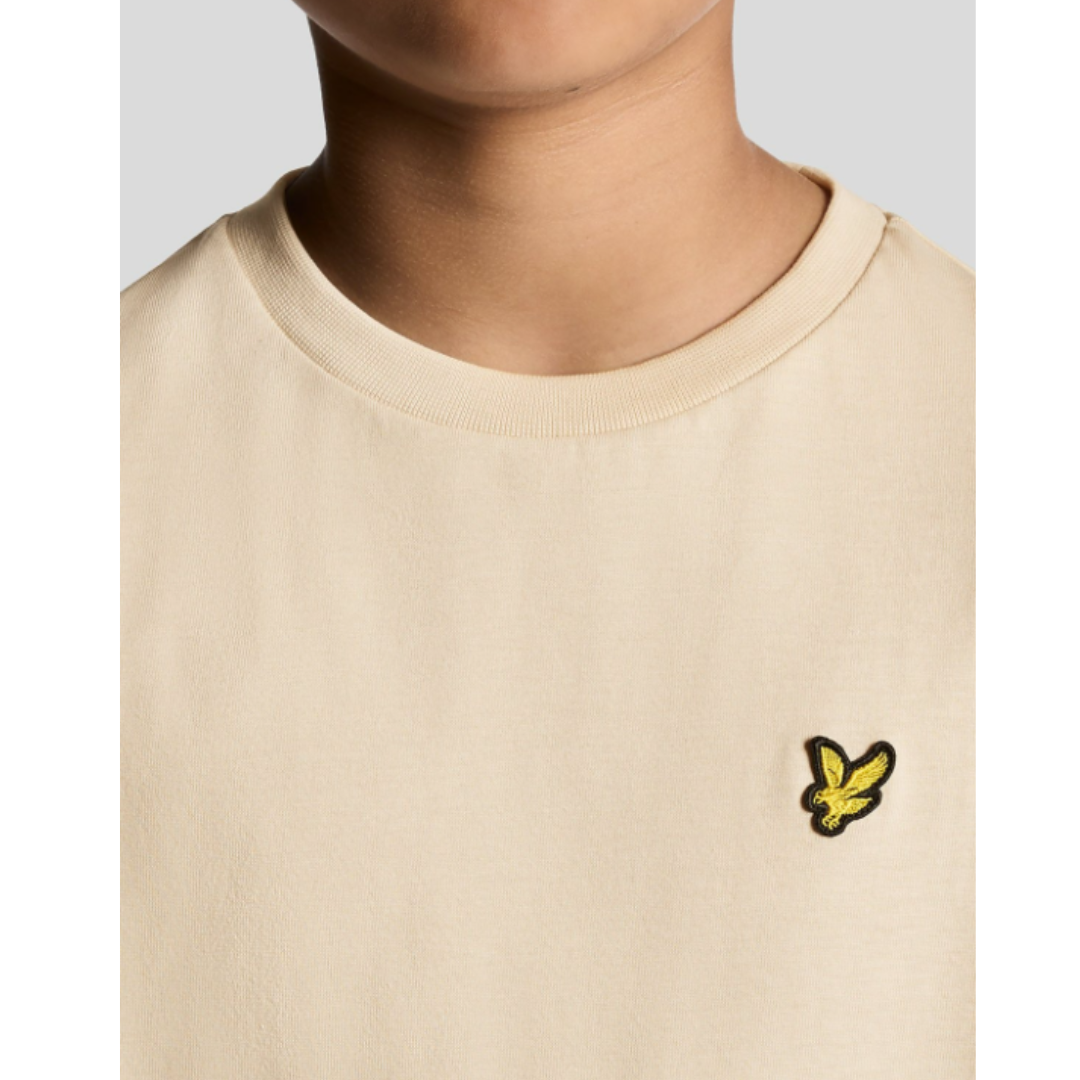 Lyle & Scott - Light Beige Logo Top