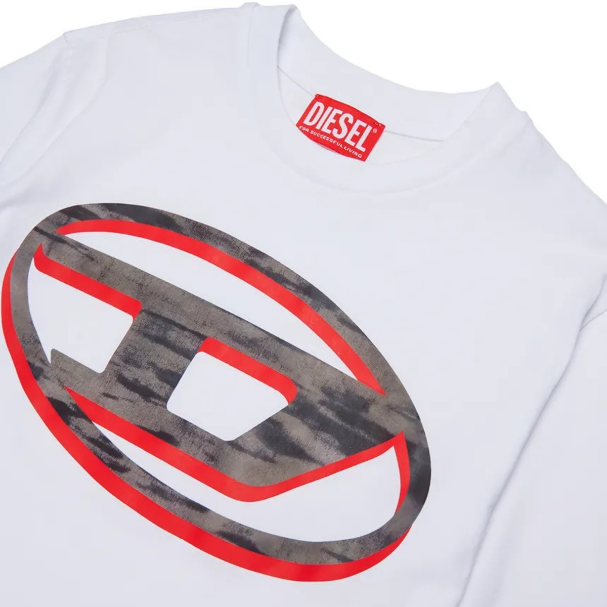 Diesel - White Logo Top