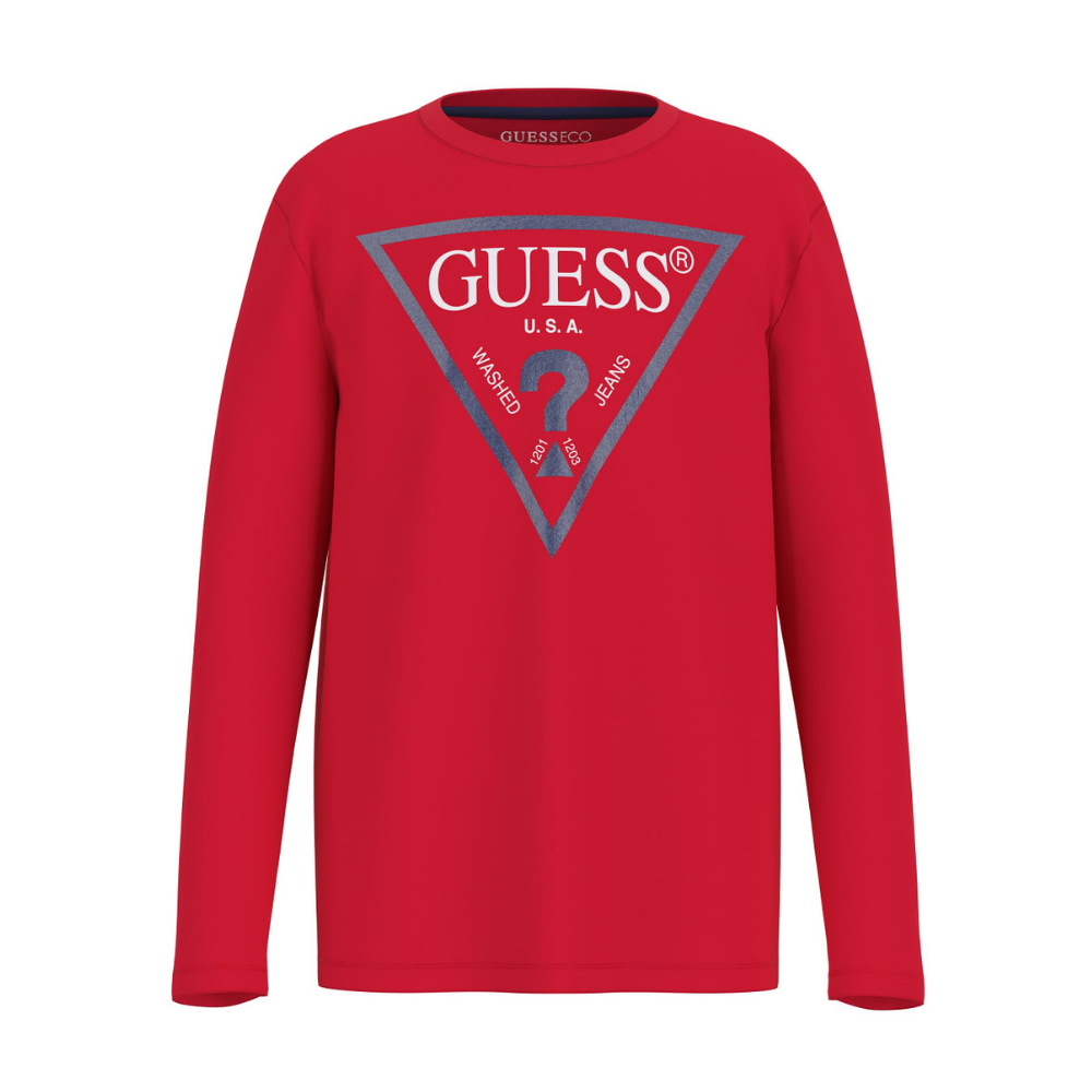 Guess - Red Basic Logo Top