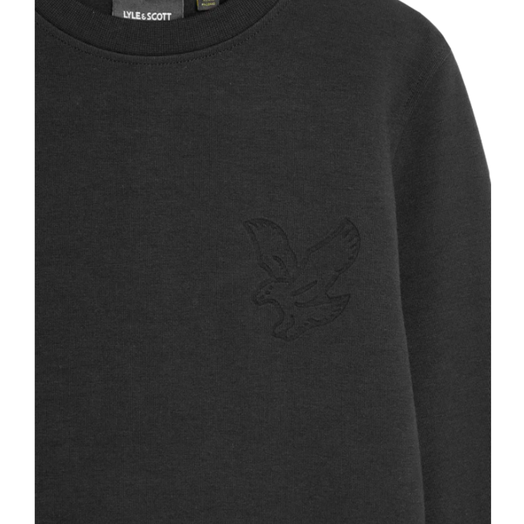 Lyle & Scott - Black Big Logo Sweatshirt