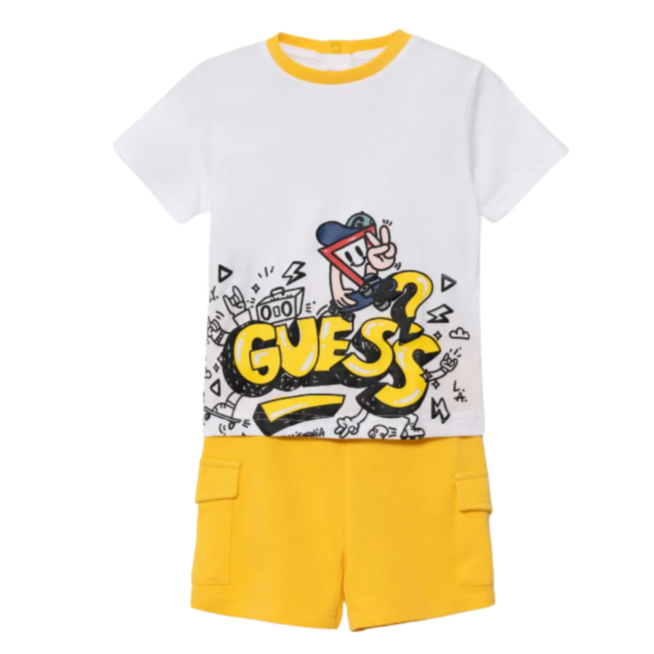 Guess - Yellow Baby Boys Set
