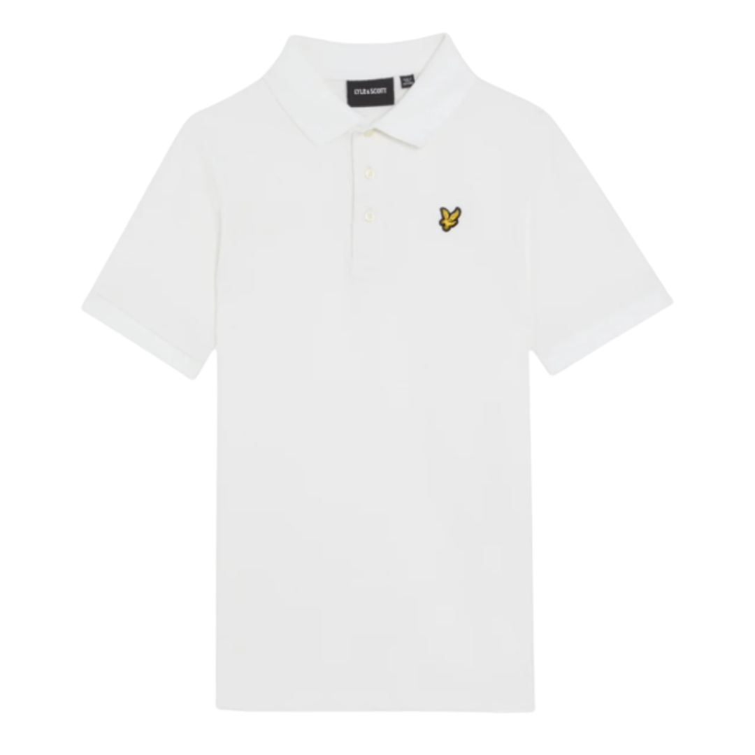 Lyle & Scott - White Polo Top